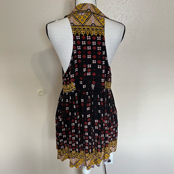 Free People Charlotte Sleeveless Racerback Collared Tunic Top Womens Size Small - Picture 4 of 13